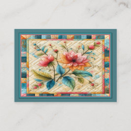 キルティング名刺 名刺