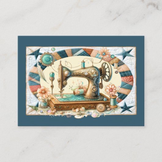 キルティング名刺 名刺 (正面)