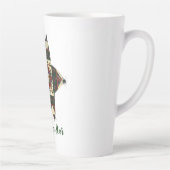 キルティング星 カフェラテマグ (右)