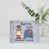 キルティング永久 ポストカード (スタンド正面)