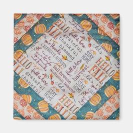 キルティング秋 マグネット