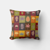 キルティング紅葉 クッション (正面)