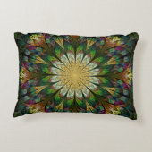 キルティング花 アクセントクッション (裏面)