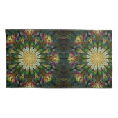 キルティング花 枕カバー (裏面-右)