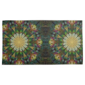 キルティング花 枕カバー (正面右)