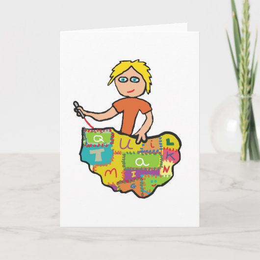 キルティング カード (正面)