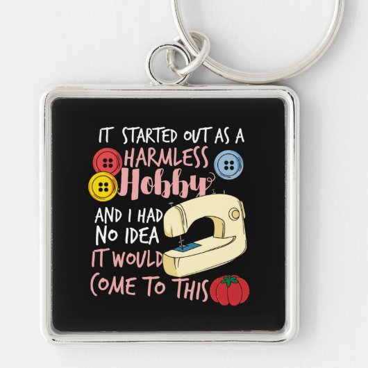 キルティング キーホルダー (正面)