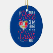 キルティング・サプライキルティング・ファブリック・ルーラー セラミックオーナメント (右)