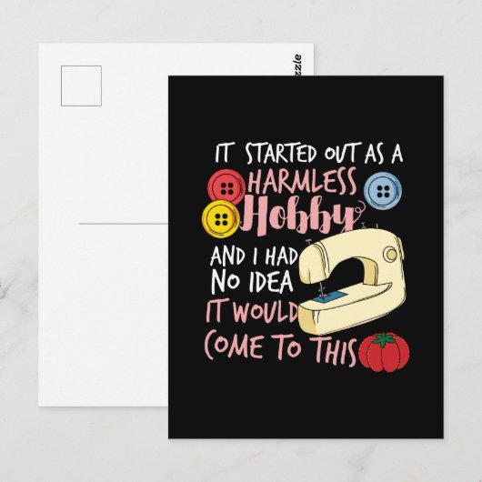 キルティング ポストカード (正面/裏面)