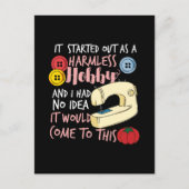 キルティング ポストカード (正面)