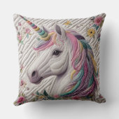 キルティング・ユニコーン クッション (裏面)