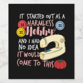 キルティング ワインラベル (シングルラベル)