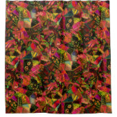 キルティ熱狂するーの素晴らしいおもしろい シャワーカーテン (正面)