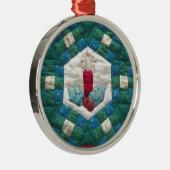 キルテッドキャンドル メタルオーナメント (右)