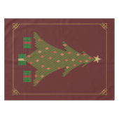 キルテッドクリスマステーブルクロス テーブルクロス (正面(横))