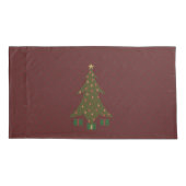 キルテッドクリスマスリローケース 枕カバー (裏面)