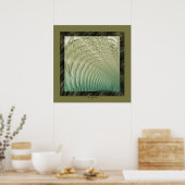 キルテッドサテングリーン ポスター (キッチン)