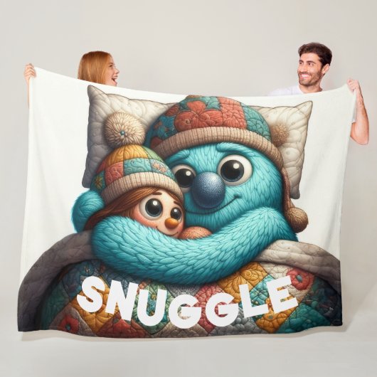 キルテッドスナグルドールデザイン フリースブランケット (インサイチュ)