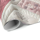 キルテッドハートデザイン ラッピングペーパー (ロールコーナー)