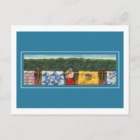 キルテッドハーベスト葉書 ポストカード (正面)