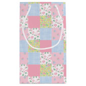 キルテッドパッチワーク抱き枕 スモールペーパーバッグ (裏面)