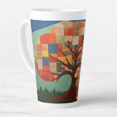 キルテッドプードル カフェラテマグ (左アングル)