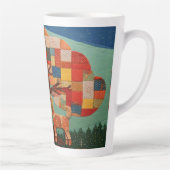 キルテッドプードル カフェラテマグ (右)