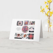 キルテッド·ブロジューズ2019 カード (黄色い花)