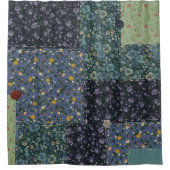 キルテフェイクィドシャワーカーテン シャワーカーテン (正面)