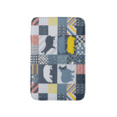 キルテフェイクッド海馬 バスマット (正面縦)