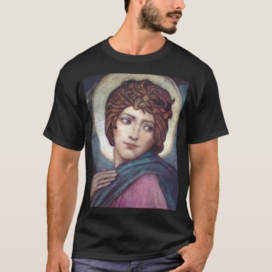 キルデアの聖ブリギッド 聖なるケルト美術 Tシャツ (正面)