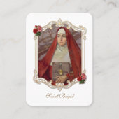 キルデアの聖ブリジッド 名刺 (正面)