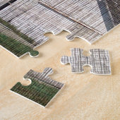 キルトが付いている納屋 ジグソーパズル (側面)