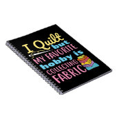 キルトだけど趣味お気に入りのは織物の集め ノートブック (右側)