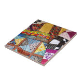 キルトとキルティング タイル (側面)