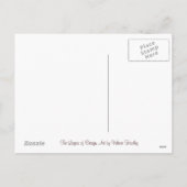 キルトにされたクリスマスの郵便はがき シーズンポストカード (裏面)