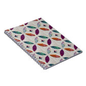 キルトにされたジャーナル ノートブック (右側)