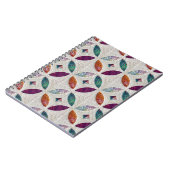 キルトにされたジャーナル ノートブック (左側)