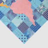 キルトにされた世界のティッシュペーパー 薄葉紙 (詳細)