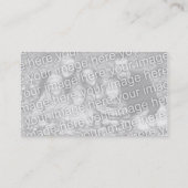 キルトにされた松の木 名刺 (裏面)