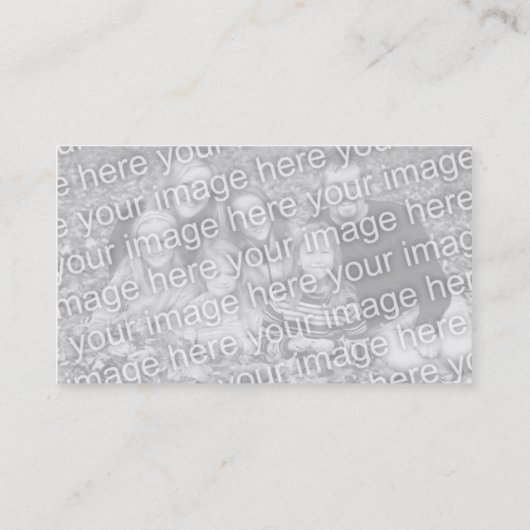 キルトにされた松の木 名刺 (裏面)