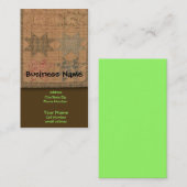 キルトにされる 名刺 (正面/裏面)