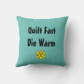 キルトにする予測された装飾用クッション- Quiltersのためのギフト クッション (裏面)