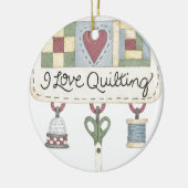 キルトにする商品 セラミックオーナメント (左)