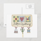 キルトにする商品 ポストカード (正面/裏面)