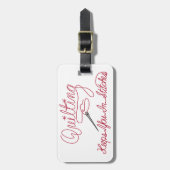 キルトにする発言 ラゲッジタグ (正面縦)