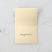 キルトのクリスマスカード-オランダ人男性のパズル シーズンカード (内部)