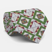 キルトのブロックのタイ ネクタイ (ロール)