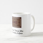 キルトのマグ コーヒーマグカップ (正面右)