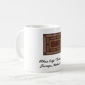 キルトのマグ コーヒーマグカップ (正面左)